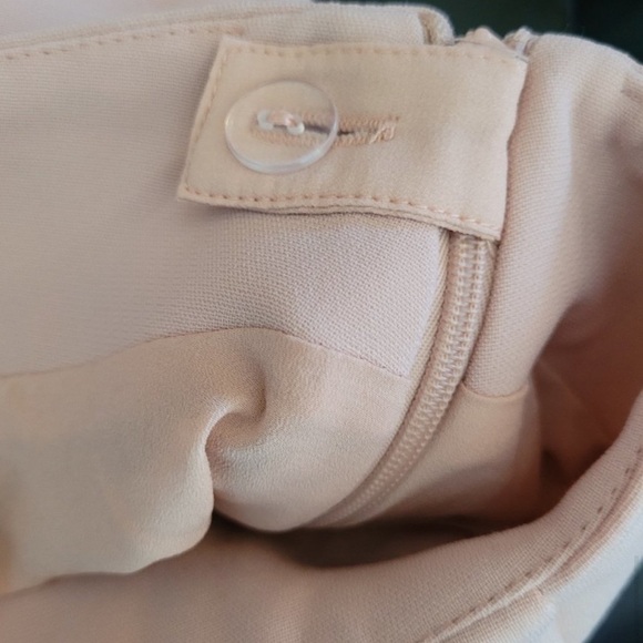 Dalia Blush Pink High Waisted Pleated Skirt S2. - Picture 8 of 11